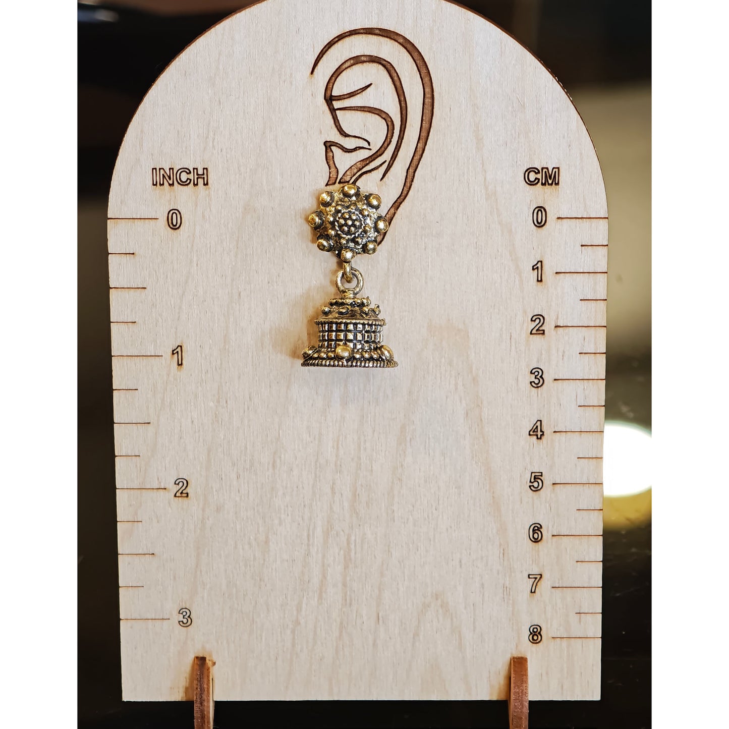 Antique Golden Small Jhumki