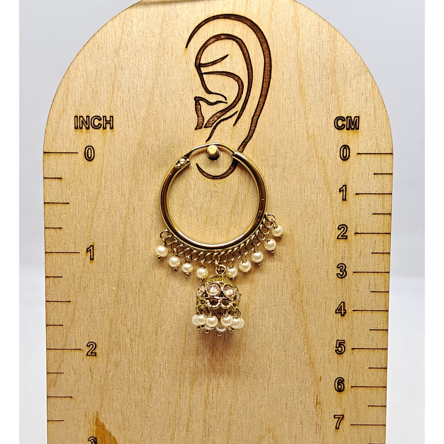 Antique Medium Hoop Jhumki