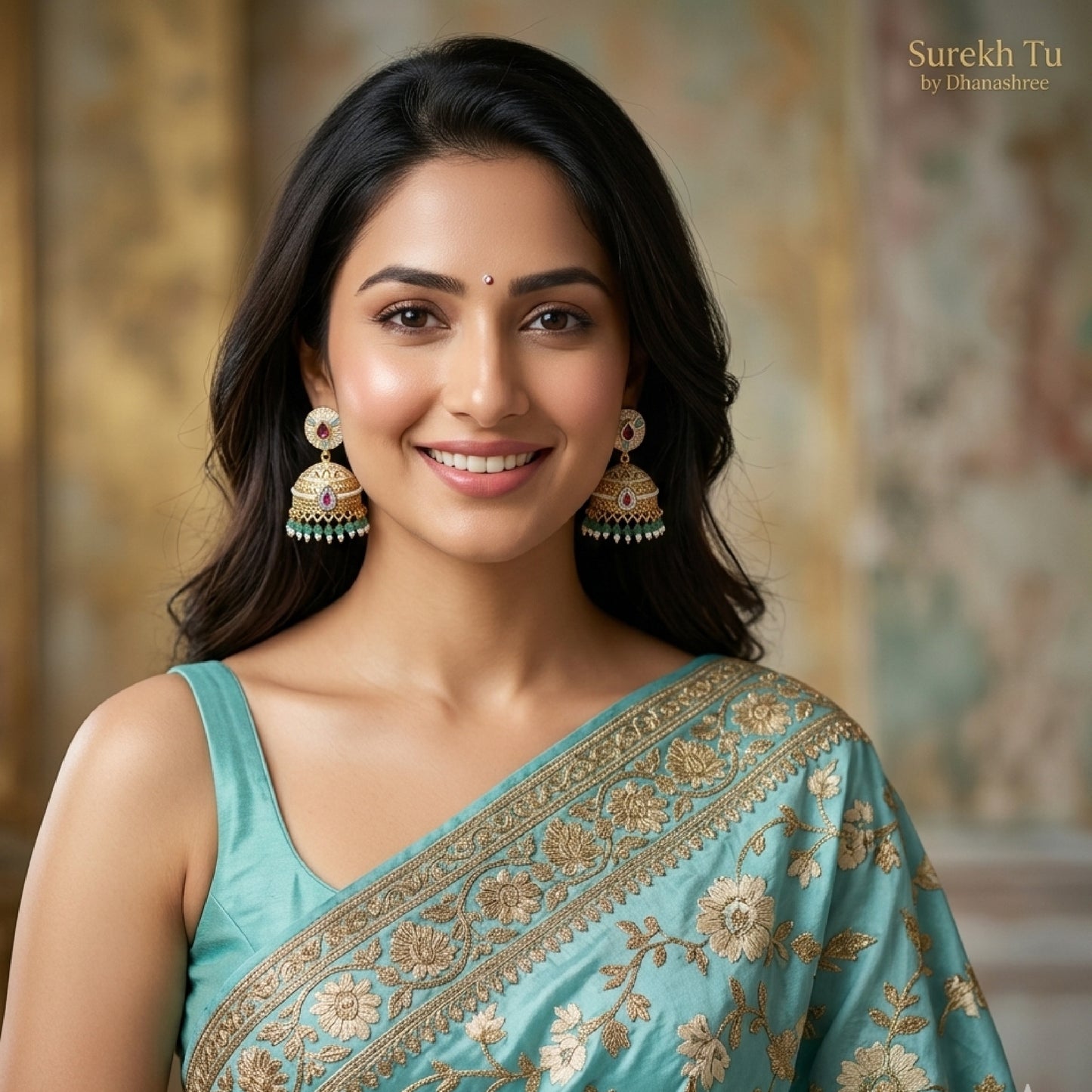 Pastel Dome Shaped Jhumki