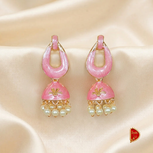 Baby Pink Jhumki small