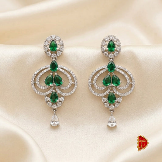 Emerald Drop Chandelier Latkan