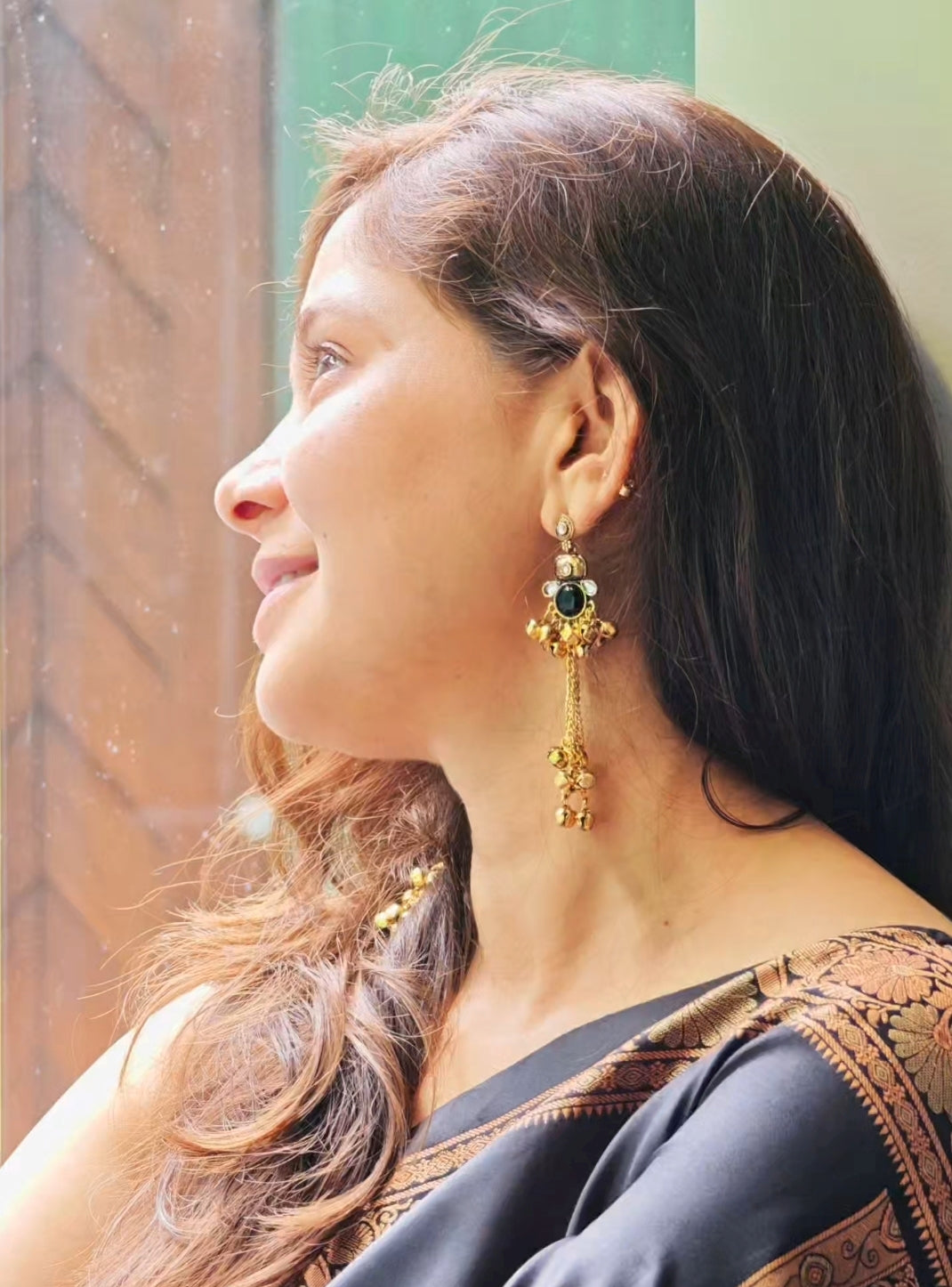 Black Kashmiri Latkan