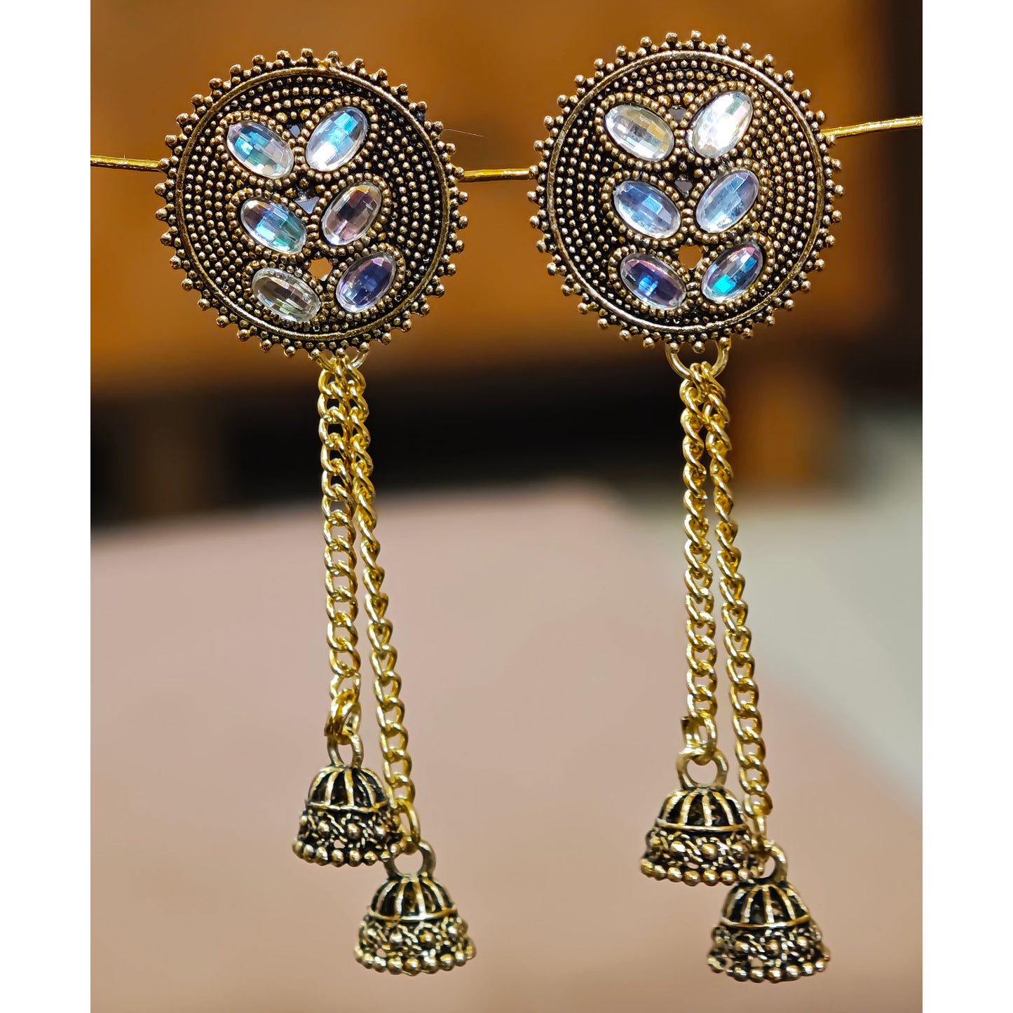 Round Top Latkan Small jhumki